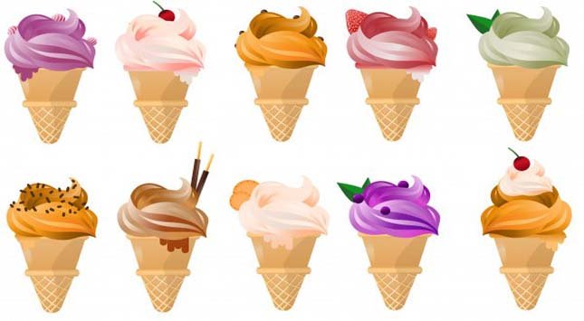 Ice Cream Cones - The Food Item
