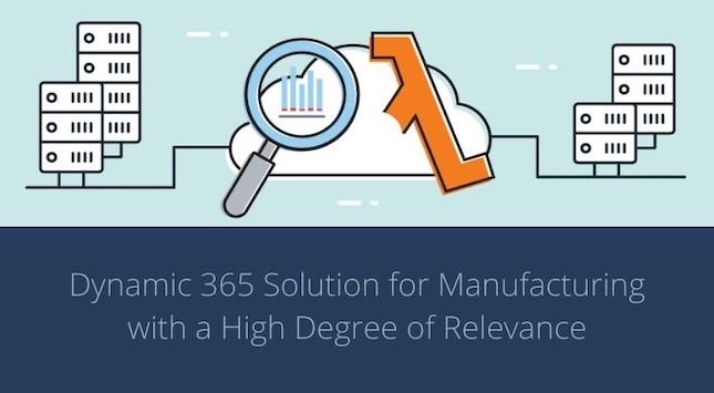 Dynamic 365 Solution for Manufacturing